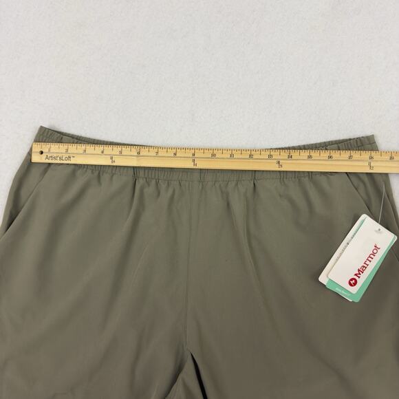 Marmot Mens Elche Shorts XL Green 7" Inseam UPF 50 Gorpcore $70 NWT - Picture 5 of 13